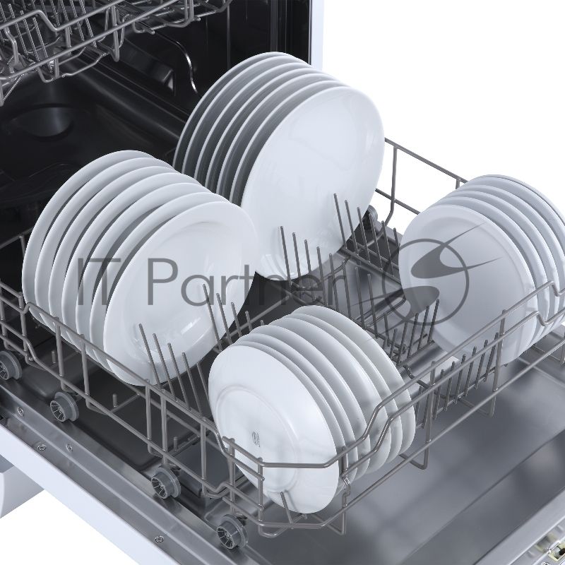 Посудомоечная машина Бирюса DWF-614/6 W, белый, 59.8 см, 14 компл., 49 дБ, класс A++