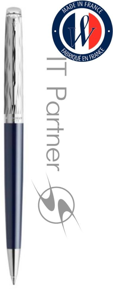 Ручка шариков. Waterman Hemisphere L`Essence du Bleu (CW2166470) LaqBlue CT M син. черн. подар.кор.