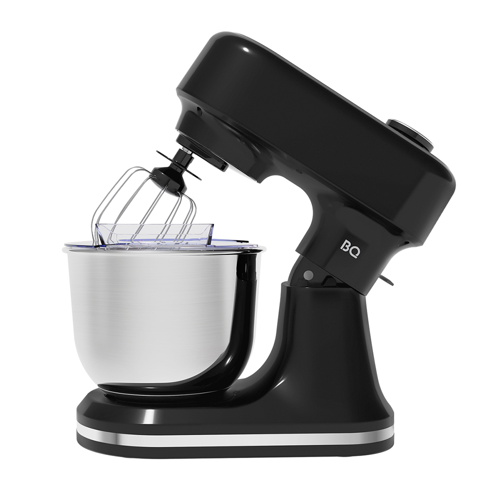Миксер BQ PM1001 черный, стационарный, 2200 Вт, 5 л, 12 скоростей