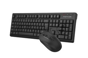 Комплект клавиатура+мышь A4Tech FStyler FG1200 беспроводной, USB, чёрный