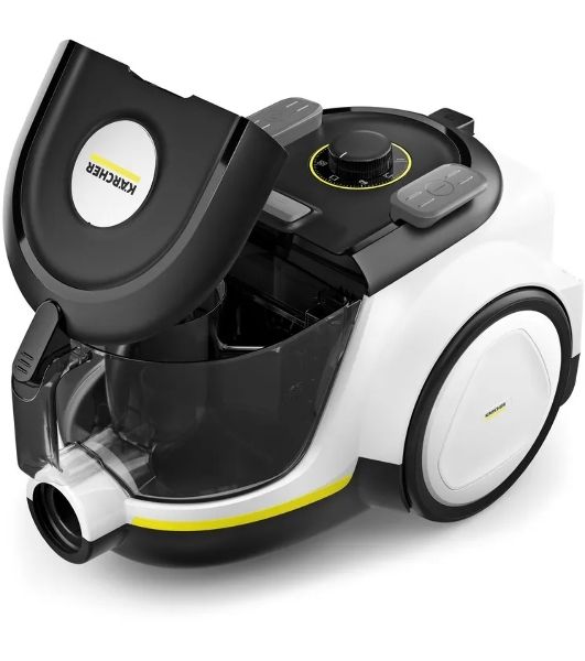 Пылесос Karcher VCC 4 CycloneX белый/черный, 800 Вт, уборка сухая, пылесборник контейнер 1,5 л
