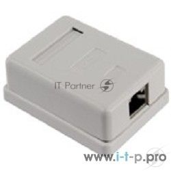 Розетка RJ-45 1 порт экранированная FTP/STP (NAS-212, LY-SB10)