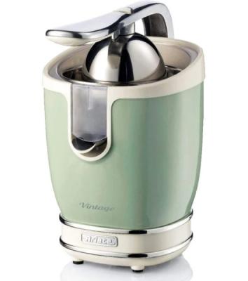 Соковыжималка Ariete 0413/04 Vintage зелёный, цитрусовая, 85 Вт, 600 мл, механическое