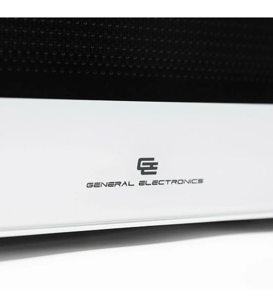 Микроволновая печь General Electronics GE-MS120W белый, 20 л, 700 Вт, переключатели - поворотный механизм
