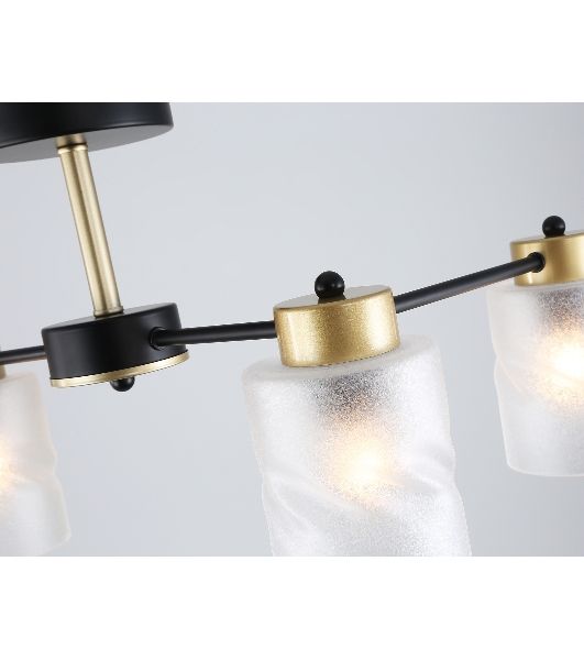 Светильник Ambrella light TR303324/4 BK/GD черный/золото E27/4 max 60W 650*290*270
