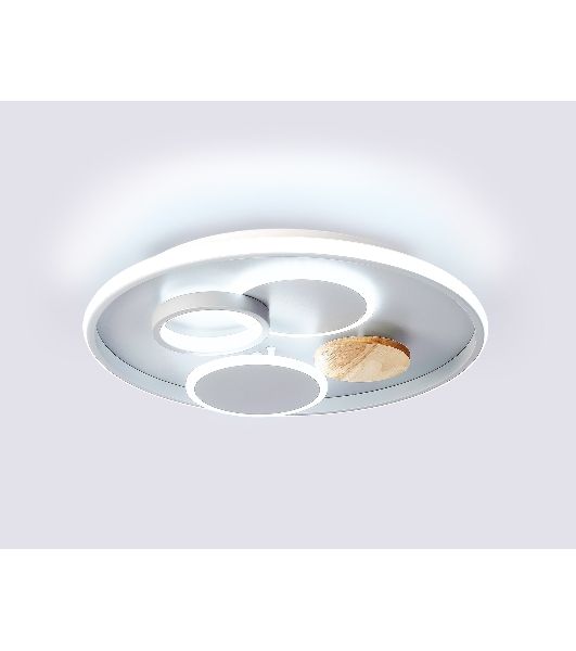 Светильник Ambrella light FL4803 GR серый 3000K-6400K 70W D500*95 (ПДУ ИК)