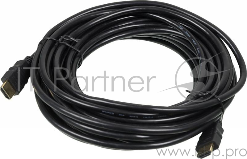Кабель аудио-видео High Speed HDMI (m)/HDMI (m) 1.5м. позолоченные контакты черный