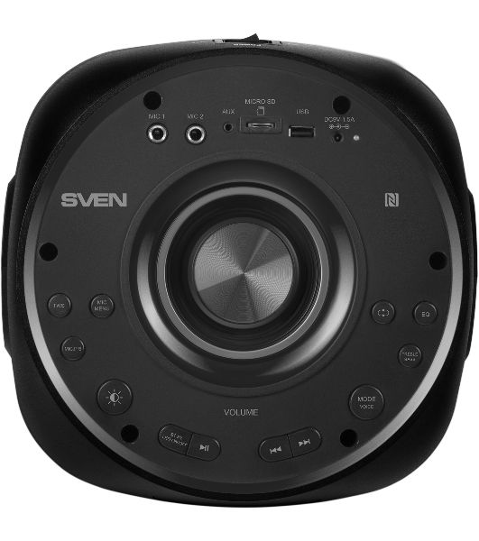 Мобильные колонки SVEN PS-770 2.0 черный 2x50W Bluetooth