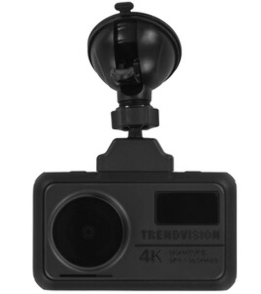 Видеорегистратор TrendVision TDR-725 Real 4K, 3840x2160, 3", GPS/ГЛОНАСС, Wi-Fi, G-сенсор, датчик движения, GPS-информатор
