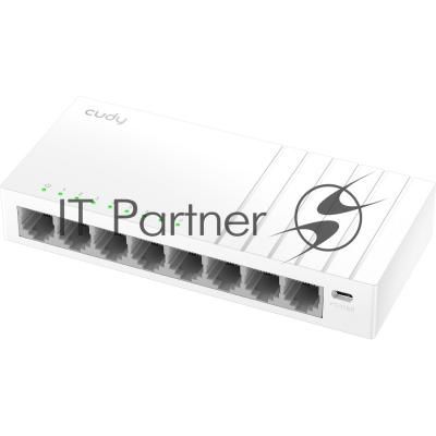 Коммутатор Cudy GS108U, 8×1 Гбит/с, неуправляемый
