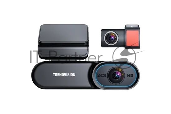 Видеорегистратор TrendVision Online Sky 4G Dual, 2560x1440, с камерой заднего вида, GPS, G-сенсор