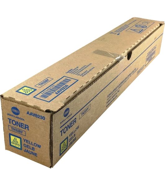 Тонер-картридж Konica Minolta TN-­328Y для C250i/C300i/C360i, 28К желтый AAV8250
