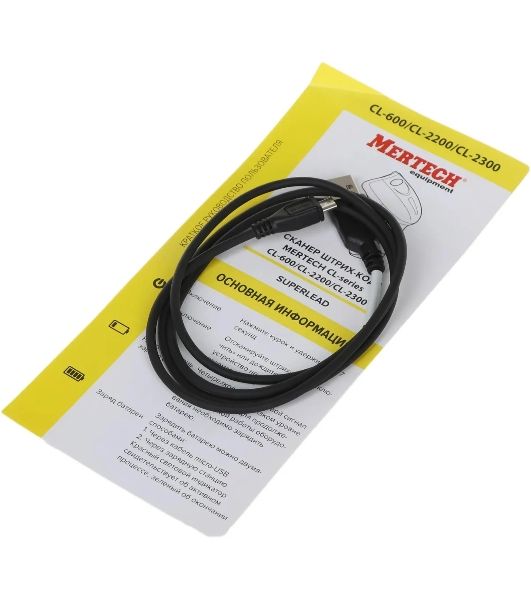 Сканер штрих-кодов Mertech CL-2210 BLE Dongle P2D USB черный 4794