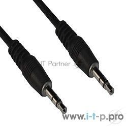 Кабель VCOM VAV7175-3M Кабель соединительный 3.5 Jack (M) - 3.5 Jack (M), стерео, аудио, 3м >