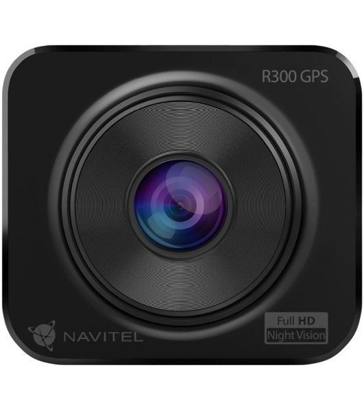 Видеорегистратор Navitel R300, 1920x1080, 2", GPS, G-сенсор, датчик движения, GPS-информатор