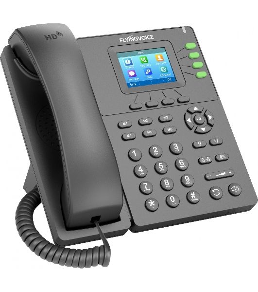 Телефон IP Flyingvoice P21 серый (упак.:1шт)