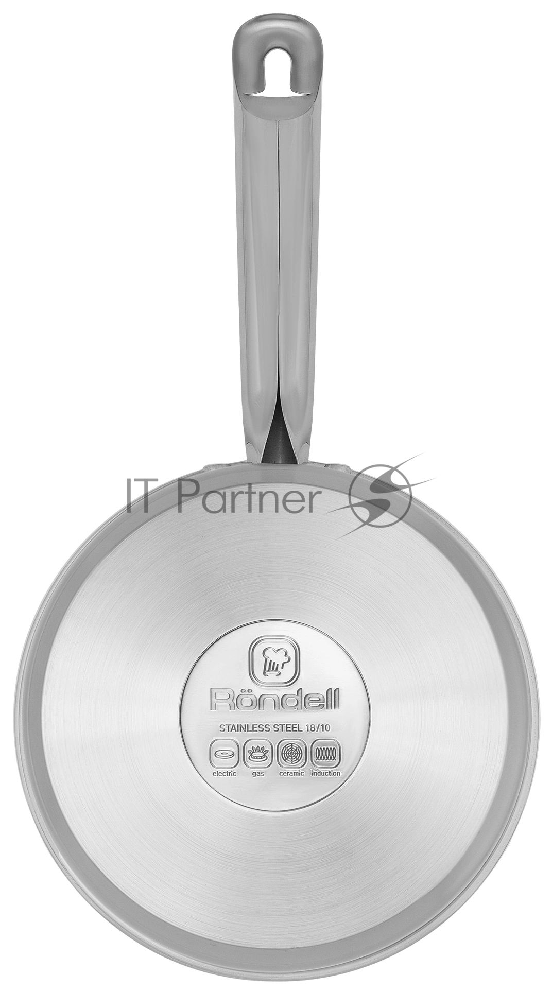 Ковш Rondell Point RDS-1309 1.4 л. d=16 см (с крышкой) стальной