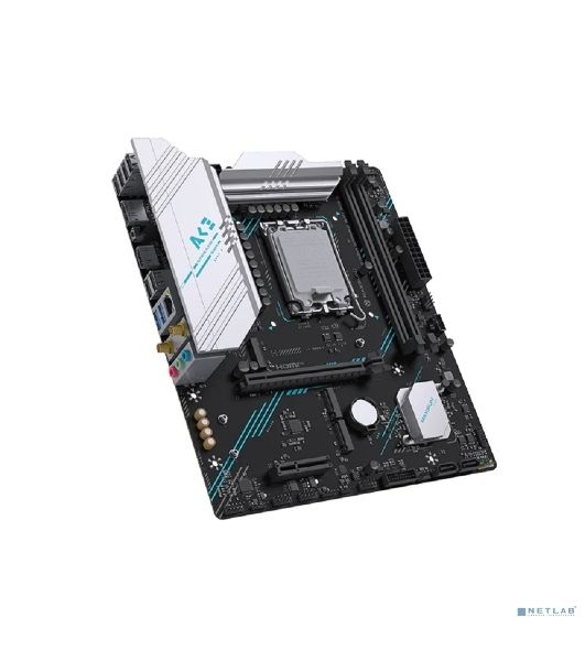 Материнская плата Maxsun MS-B760M GAMING WIFI ACE II, LGA1700, Intel B760, 2xDDR5, 2xSATA, 3xM.2, 1xPCIe 4.0 x16, 1xPCIe 4.0 x4, 2xHDMI, 1xDP, 1x2.5Gb LAN, Wi-Fi 6, Bluetooth 5.2, 1xUSB-C 10Gbps, 2xUSB-A 5Gbps, 2xUSB-A 2.0, 3x3.5 мм, 7.1, mATX
