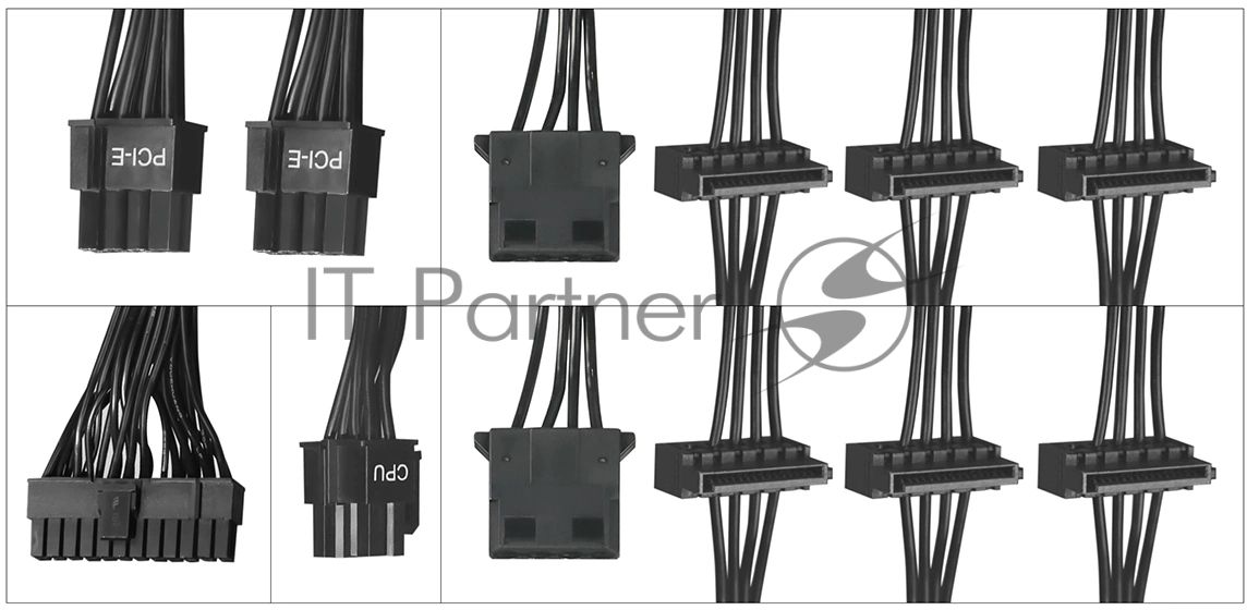 Блок питания Bloody BD-PS550B, 550Вт, 80 PLUS Bronze, 120мм, черный