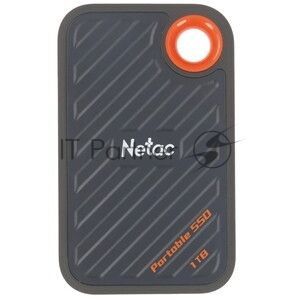 Внешний SSD Netac ZX20 II, 1TB, USB 3.2 Gen 2x2 Type-C, R/W 2000/1800, черный