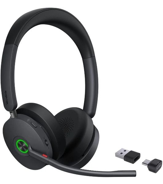 Гарнитура Yealink BH74 UC чёрный, беспроводная, Bluetooth, до 64 ч