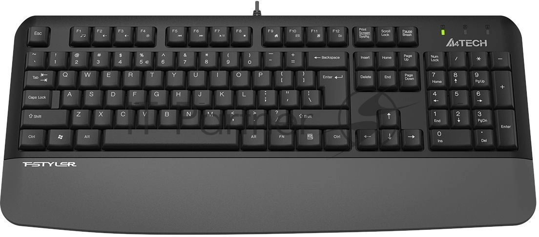 Клавиатура A4Tech Fstyler FK20 проводная, USB Type-A, серый