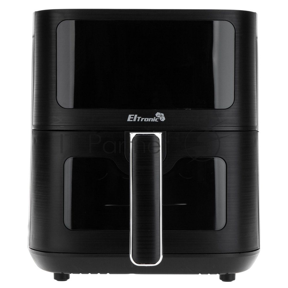 Аэрогриль Eltronic 777-08 черный, 1500 Вт, 5 л, сенсор, 10 программ