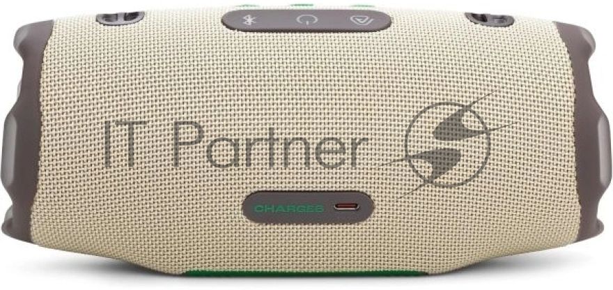 Колонка портативная JBL Charge 6 бежевый/зеленый 45W 1.0 BT 10м 7500mAh (JBLCHARGE6SAND)