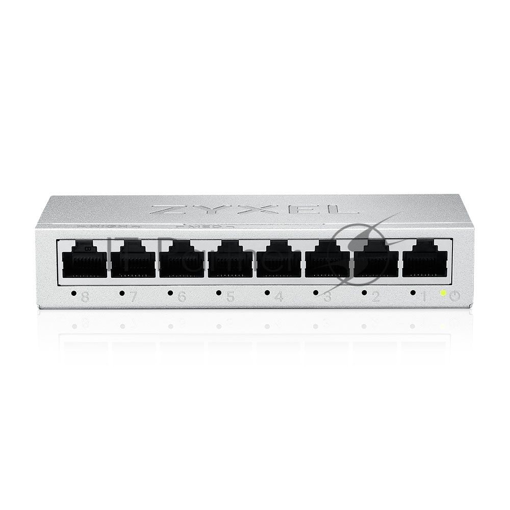 Коммутатор Zyxel GS-108B v5, 8 портов 1000 Мбит/с
