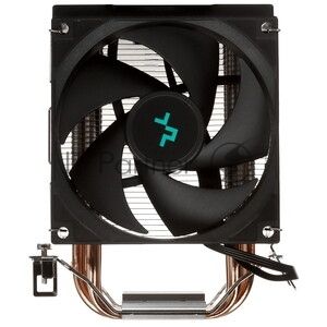 Кулер для процессора Deepcool AG300 G2 Soc-AM5/AM4/1200/1700/1851 серебристый/черный 4-pin 18-31dB Al+Cu 150W 350gr Ret (R-AG300-BKAMMG2)