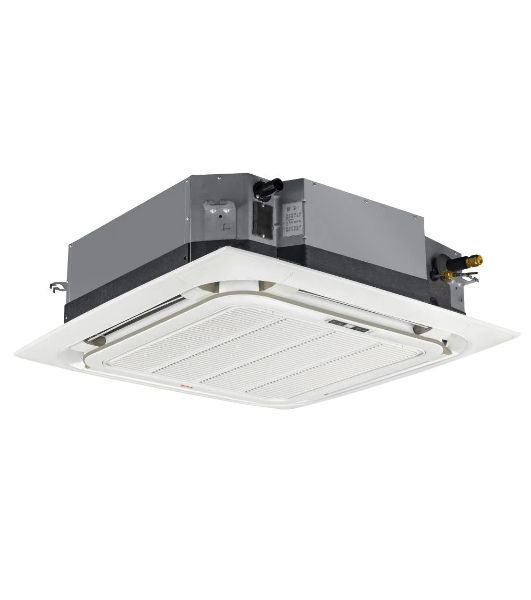 Кондиционер кассетный Neoclima NS/NU-48BT3 48000 BTU, 140 м², 41 дБ, охлаждение, обогрев, осушение, белый