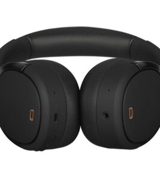 Беспроводные/проводные наушники Edifier WH950NB черный, полноразмерные, Bluetooth + проводной, активное шумоподавление