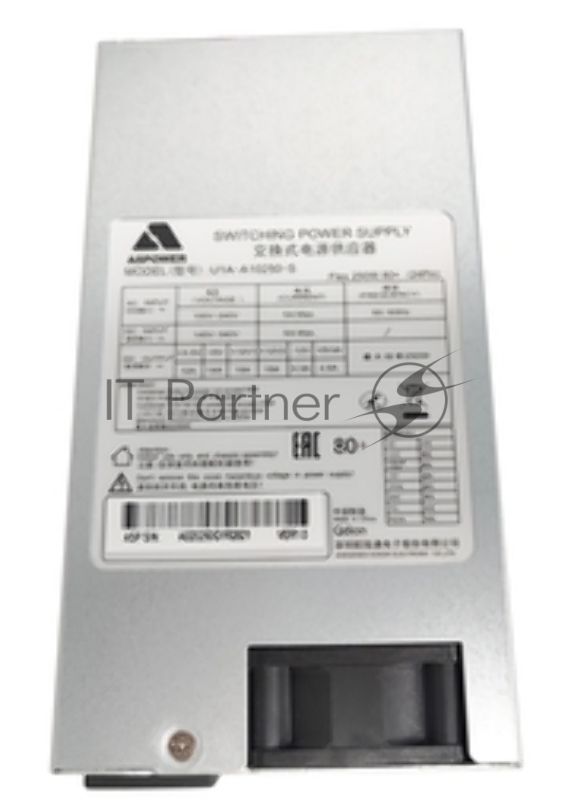 Серверный блок питания Server power supply Qdion Model U1A-A10250-S P/N:99SAA10250I1170111 1U Flex PSU 250W Efficiency 80 PLUS, Cable connector: C14