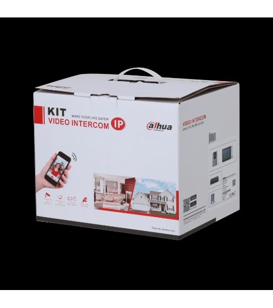 Комплект домофона Dahua DHI-KTP01L(S) черный
