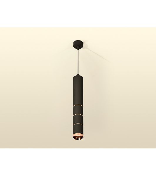 Светильник Ambrella Light XP6302060 SBK/PPG черный песок/золото розовое полированное MR16 GU5.3