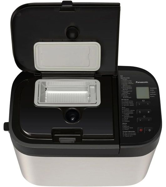 Хлебопечка Panasonic SD-YR2550STS серебристый/черный, 550 Вт, 1.1 кг, 30 программ