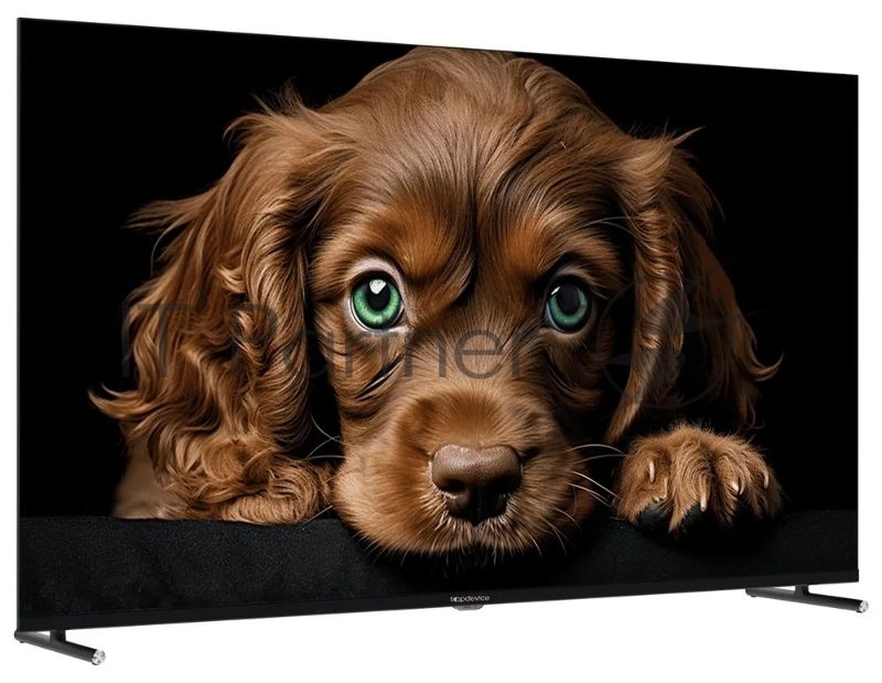 Телевизор Topdevice 50'' TDTV50CQ08U черный A-QLED UHD 60Hz Smart 2/8Gb