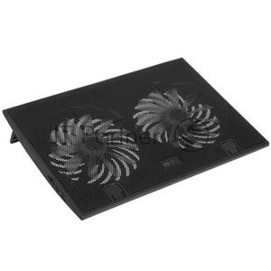 Подставка для ноутбука Digma D-NCP170-2H 17"290x270x25мм 2xUSB 2x 160ммFAN 700г черный