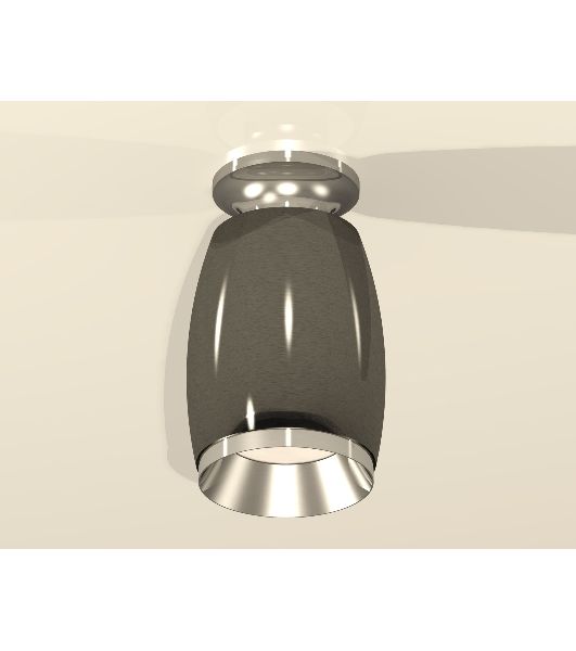 Светильник Ambrella Light XS1123040 DCH/PSL черный хром/серебро полированное MR16 GU5.3 (N6903, C1123, N7032)