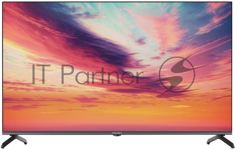Телевизор PREMIER 43" 43PRM770FSV черный Direct LED FHD 60Hz Android