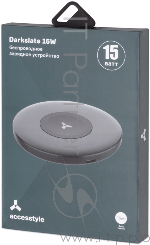 Сетевое зарядное устройство для телефона Accesstyle Darkslate 15W