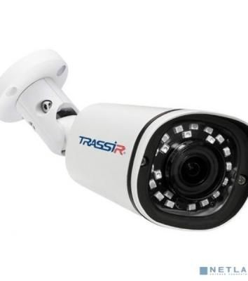 Уличная 2Мп IP-камера с ИК-подсветкой TRASSIR TR-D2121IR3 v6 3.6 Матрица 1/2.7" CMOS, разрешение 2Мп FullHD (1920 1080) @25fps, чувствительность: 0.005Лк (F1.8), режим "день/ночь" (механический ИК-фи