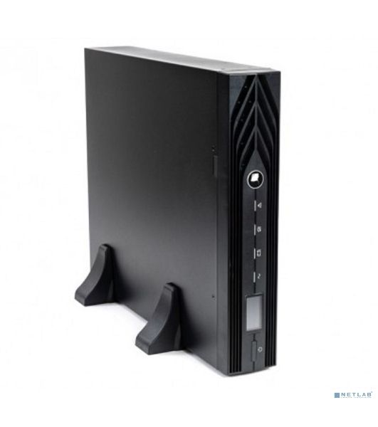 Источник бесперебойного питания SKAT-UPS 1000 RACK + 2x9Ah UPS 900 W, On-Line, sine, built-in rechargeable batteries 2 pcs x 9Ah