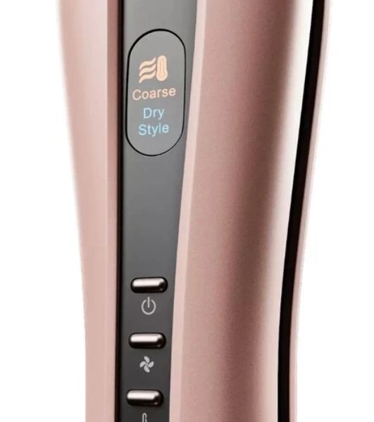 Фен-выпрямитель для волос Haier HHS-605 розовый, 210 °C, 4 режима