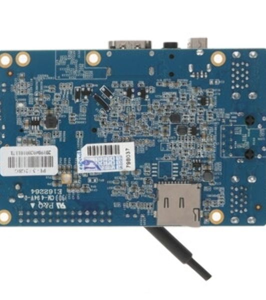 Микрокомпьютер Orange PI 3 2Gb + 8Gb EMMC, Android 7, с кабелем питания. (44286)
