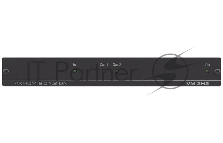 Усилитель-распределитель Kramer Electronics VM-2H2 1:2 HDMI UHD; поддержка 4K, HDMI 2.0