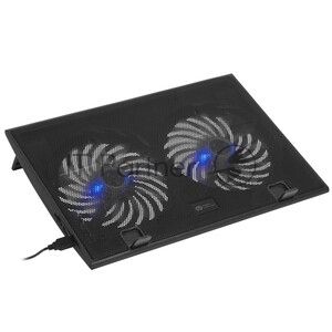 Подставка для ноутбука Digma D-NCP170-2H 17"290x270x25мм 2xUSB 2x 160ммFAN 700г черный