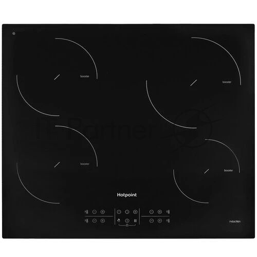 Индукционная варочная поверхность Hotpoint HB 1560S NE, 4 конфорки, стеклокерамика, 7200 Вт