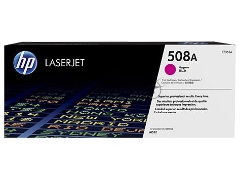 Тонер Картридж HP 508A CF363A пурпурный для HP CLJ M552/M553 (5000 стр.)