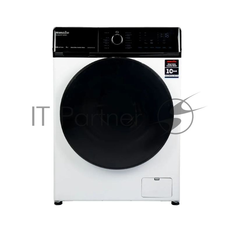 Стиральная машина Smile SWMSW9W1400 белый, загрузка фронтальная 9 кг, 1400 об/мин, класс: А+